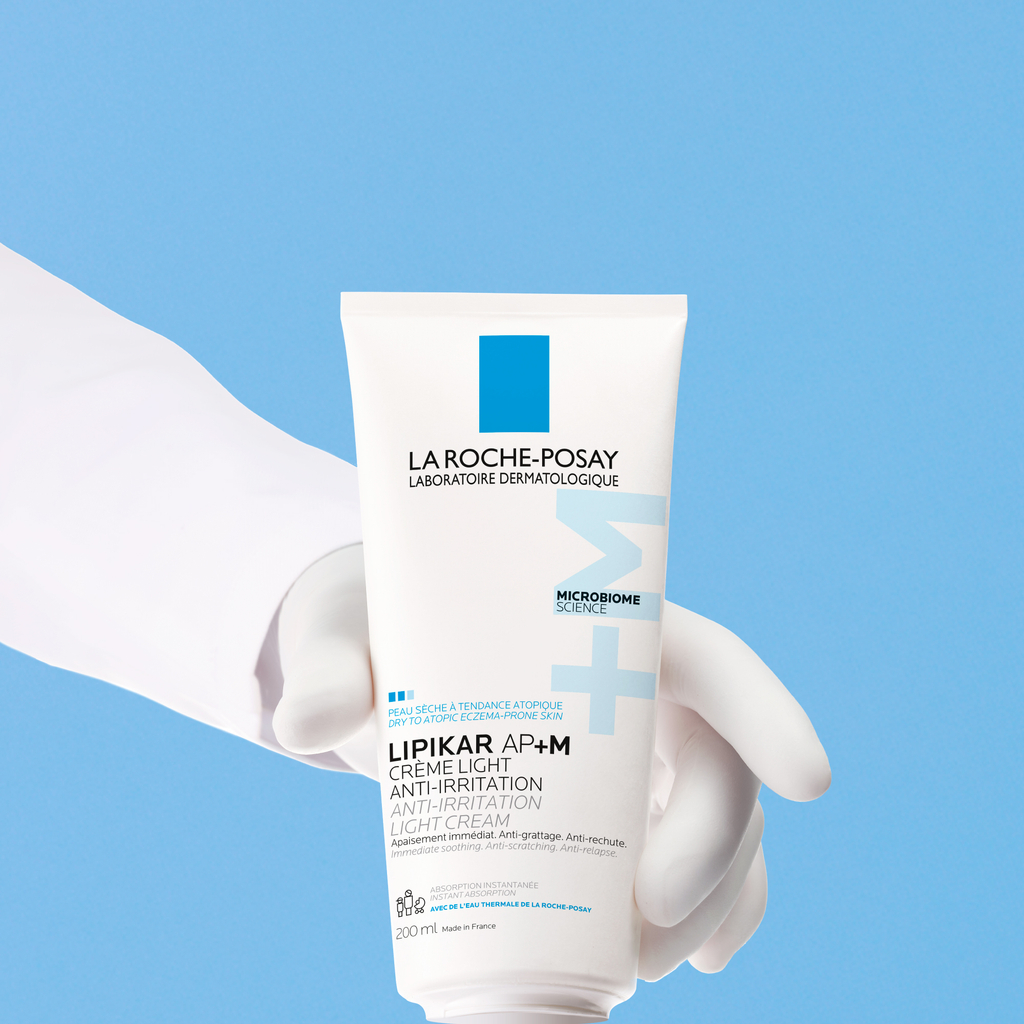 LRP Lipikar Baume AP+M Light Eco, lahki balzam s trojnim delovanjem (200 ml)