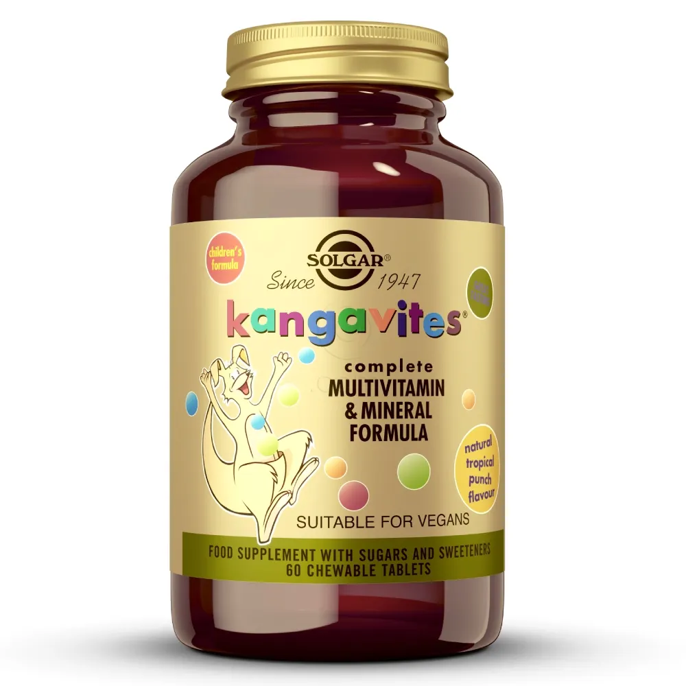 Solgar Kangavites, žvečljive tablete (60 tablet)