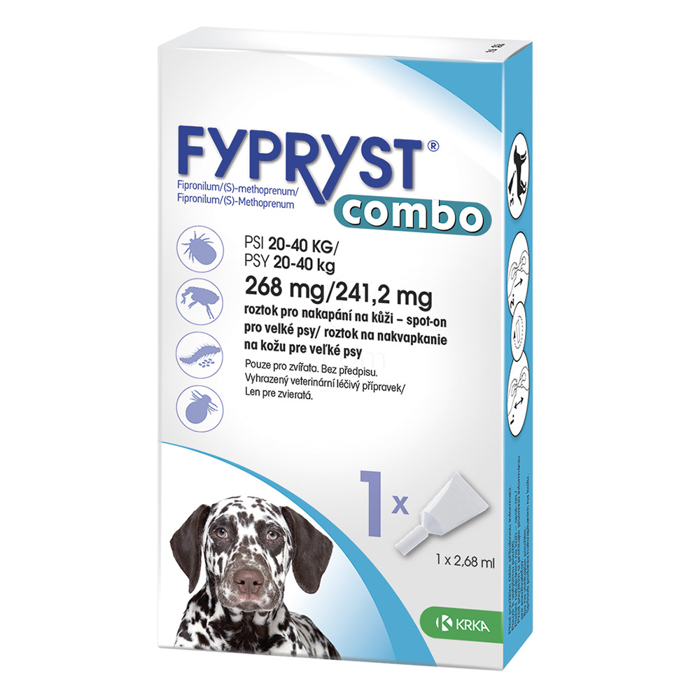 Fypryst Combo Krka, kožni nanos za velike pse (20-40 kg) - 1 pipeta