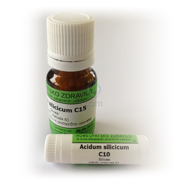 Acidum silicicum, kroglice - 1 g (C10)