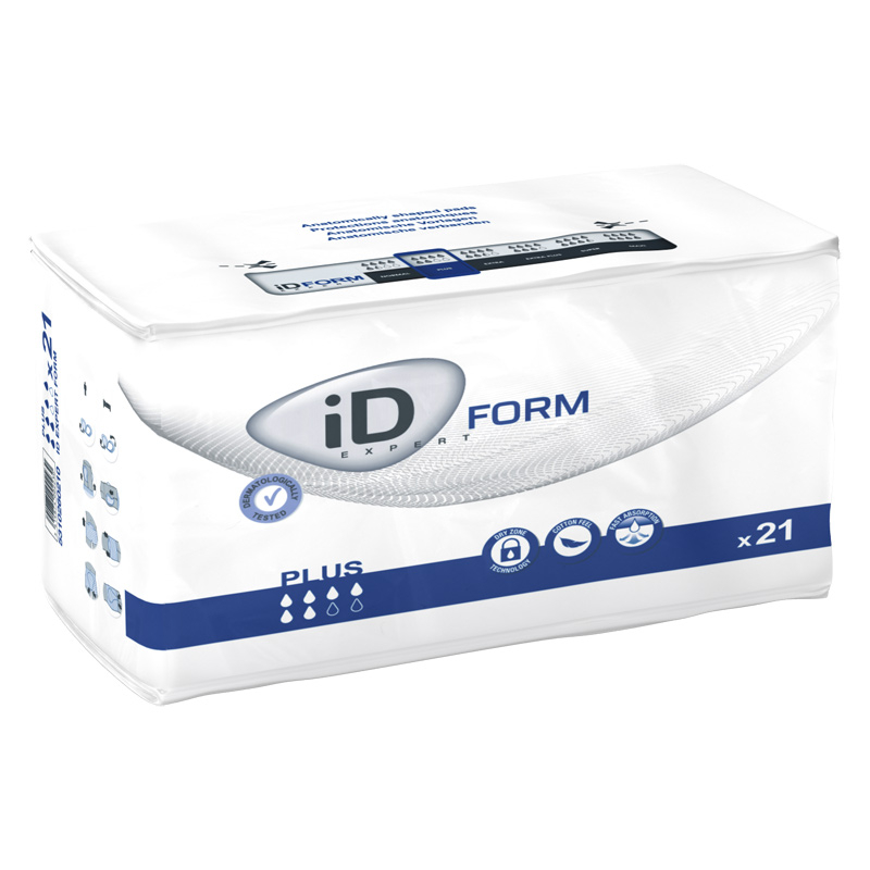 iD Form Plus S2, predloga za težko inkontinenco (21 predlog)