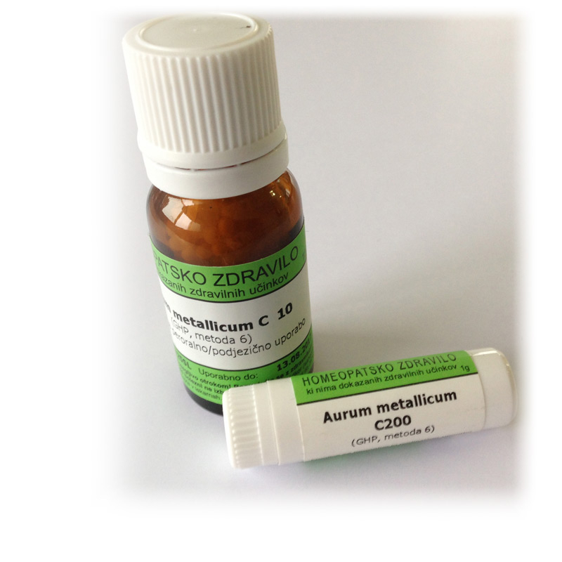 Aurum metallicum, kroglice - 10 g (C10)