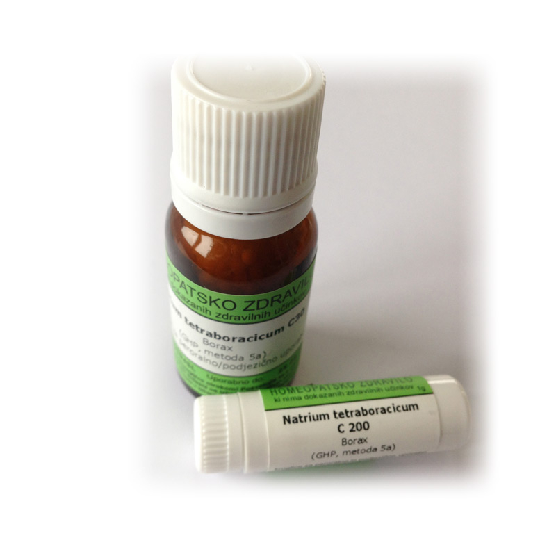 Natrium tetraboracicum, kroglice - 10 g (C6)