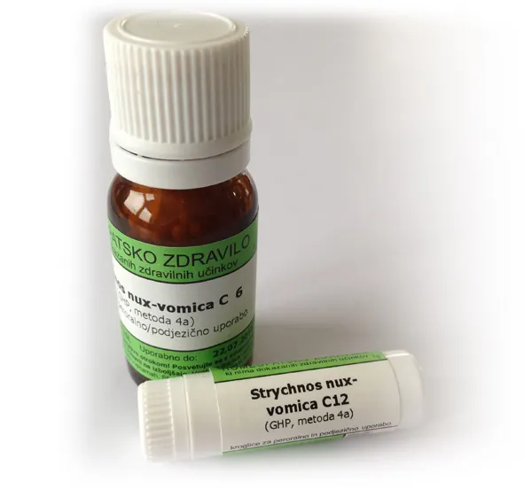 Strychnos nux-vomica, kroglice - 1 g (C12)