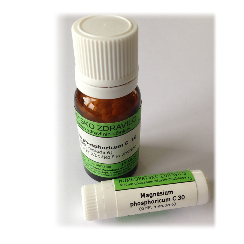 Magnesium phosphoricum, kroglice - 1 g (C10)