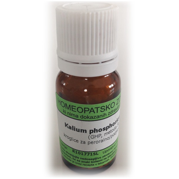 Kalium phosphoricum, kroglice - 10 g (C6)