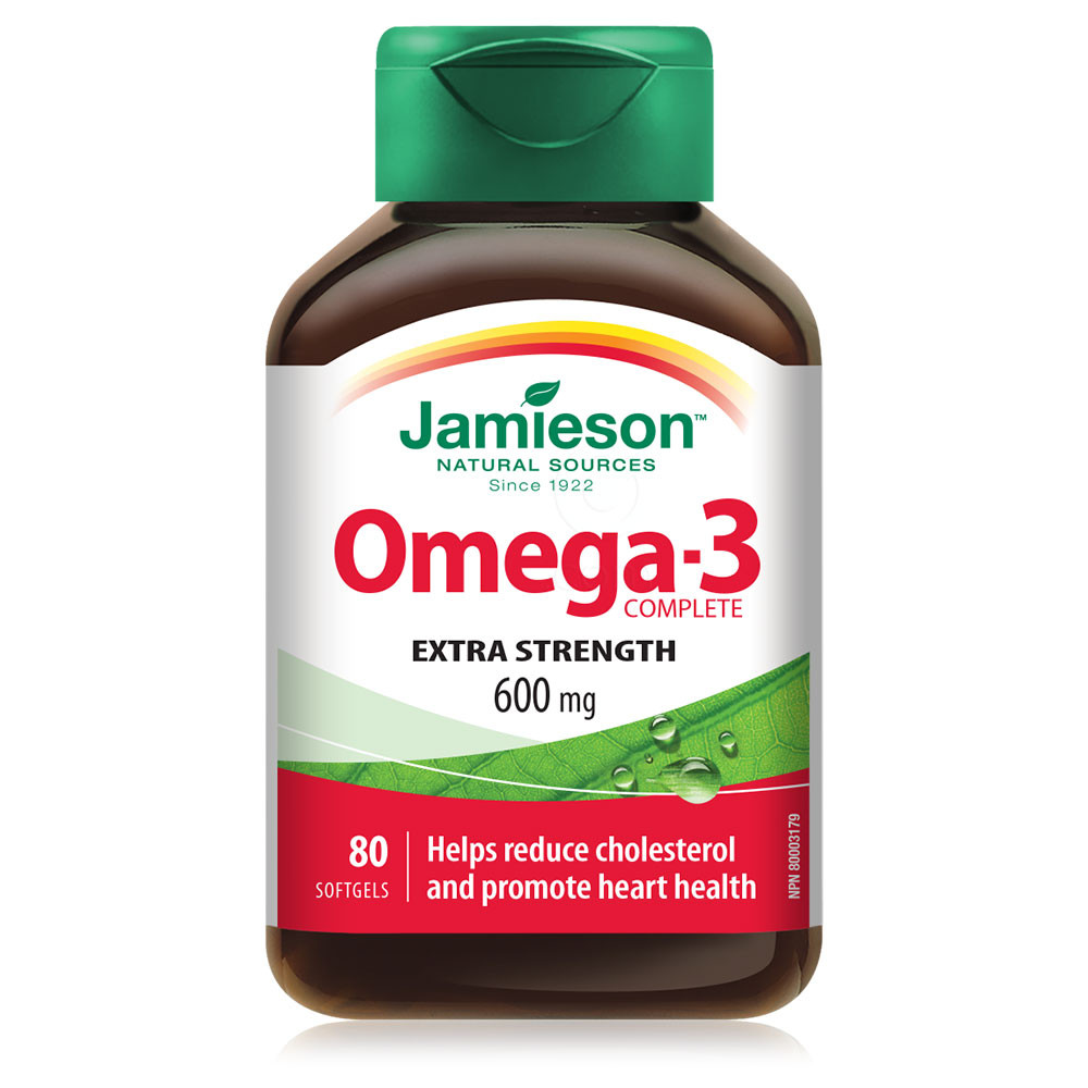 Jamieson Omega 3 Complete Premium, kapsule (80 kapsul)