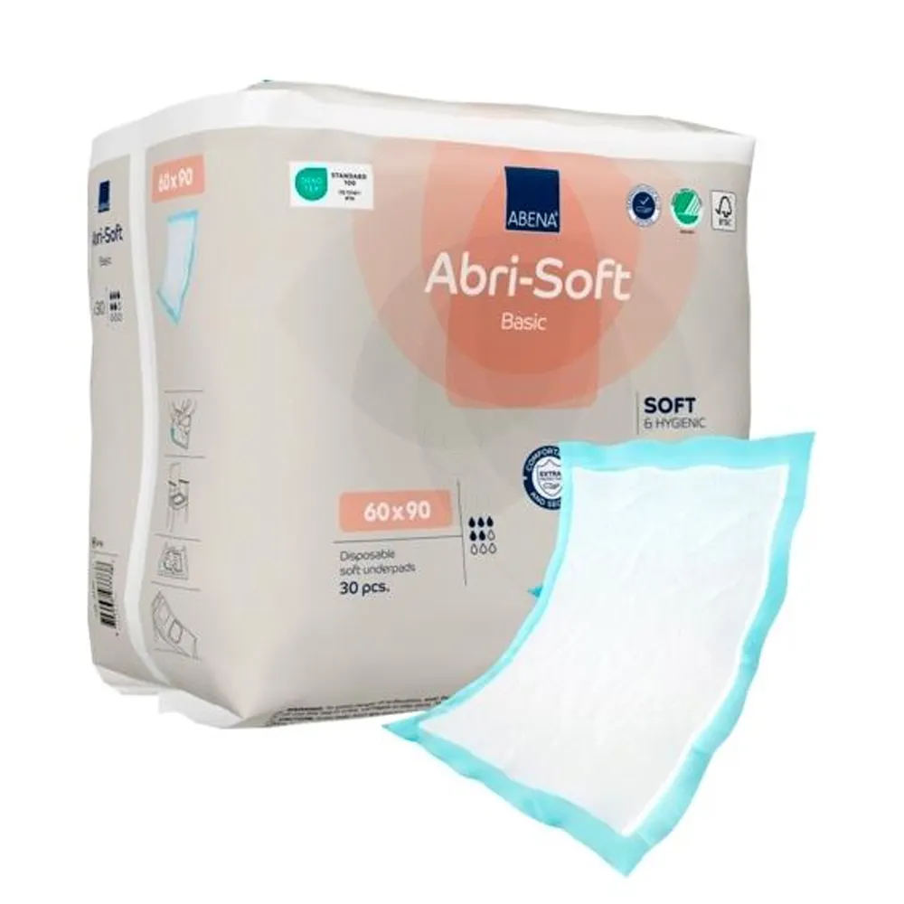 Abri Soft Basic vpojna podloga - 60 x 90 cm (30 podlog)