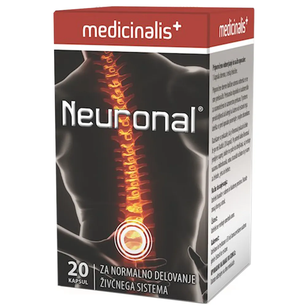 Neuronal Medicinalis+, kapsule (20 kapsul)