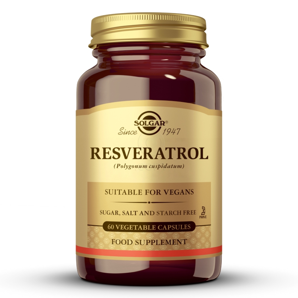 Solgar Resveratrol, kapsule (60 kapsul)
