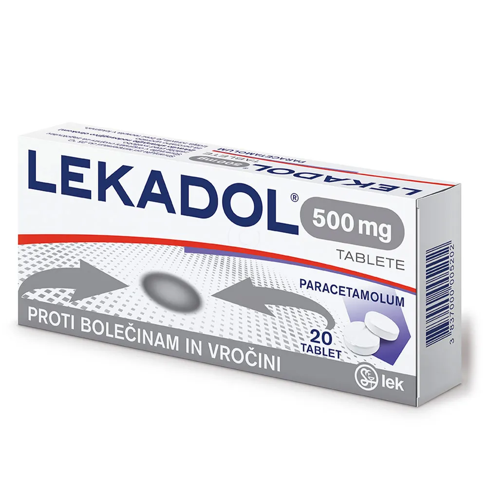 Lekadol 500 mg, tablete (20 tablet)