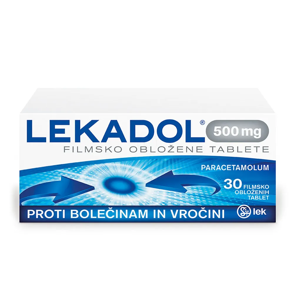 Lekadol 500 mg, filmsko obložene tablete (30 tablet)