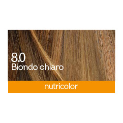 BioKap Nutricolor 8.0, barva za lase - svetlo blond (140 ml)