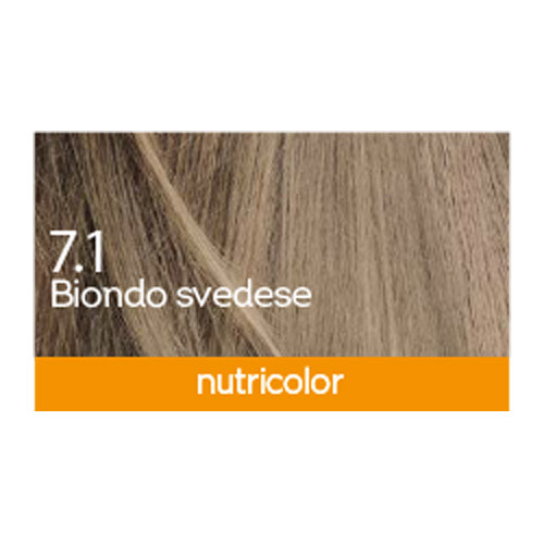 BioKap Nutricolor 7.1, barva za lase - švedsko blond (140 ml)
