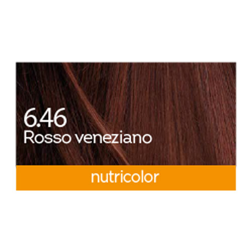 BioKap Nutricolor 6.46, barva za lase - beneško rdeča (140 ml)