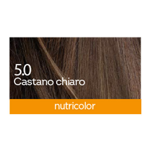 BioKap Nutricolor 5.0, barva za lase  - svetlo kostanjeva (140 ml)