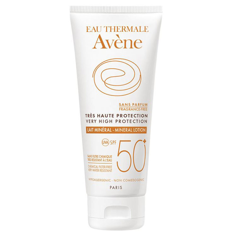 Eau Thermale Avene Sun Mineralni losjon - ZF50+ (100 ml)