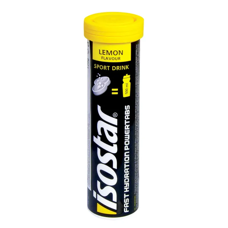 Isostar, šumeče tablete z okusom limone (10 tablet)