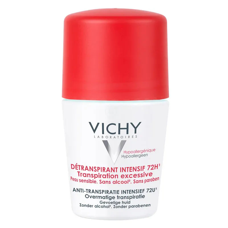 Vichy Deo Stress Resist, 72-urni intenzivni antitranspirant roll-on (50 ml)