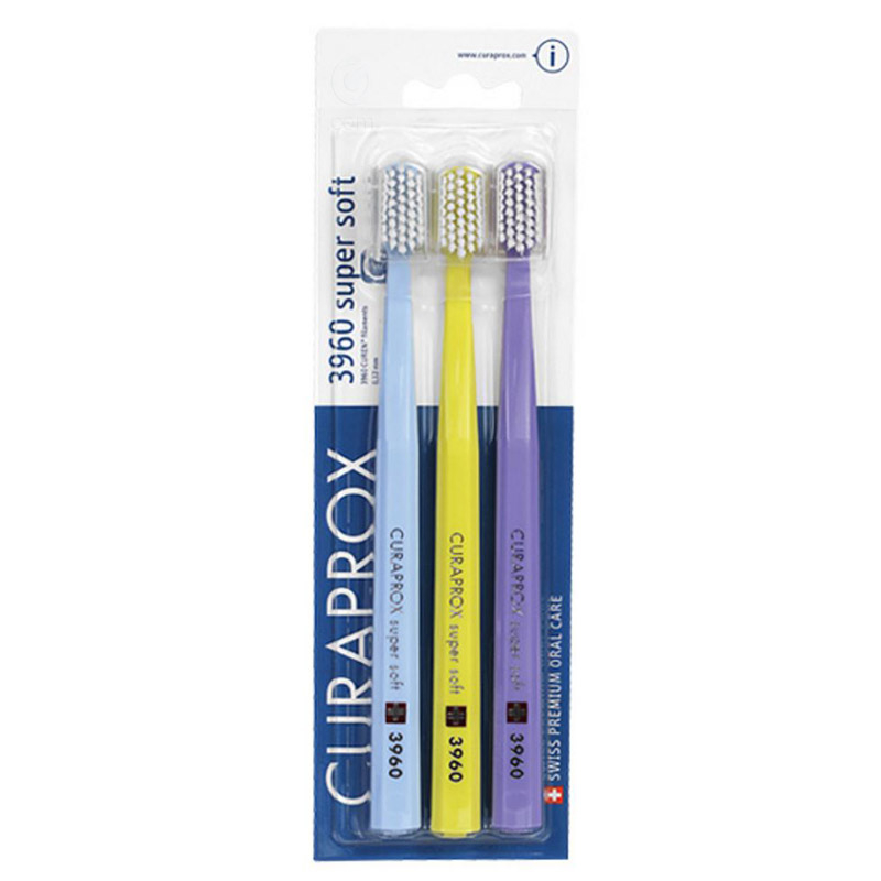 Curaprox CS 3960 Super Soft, trojno pakiranje (3 ščetke)