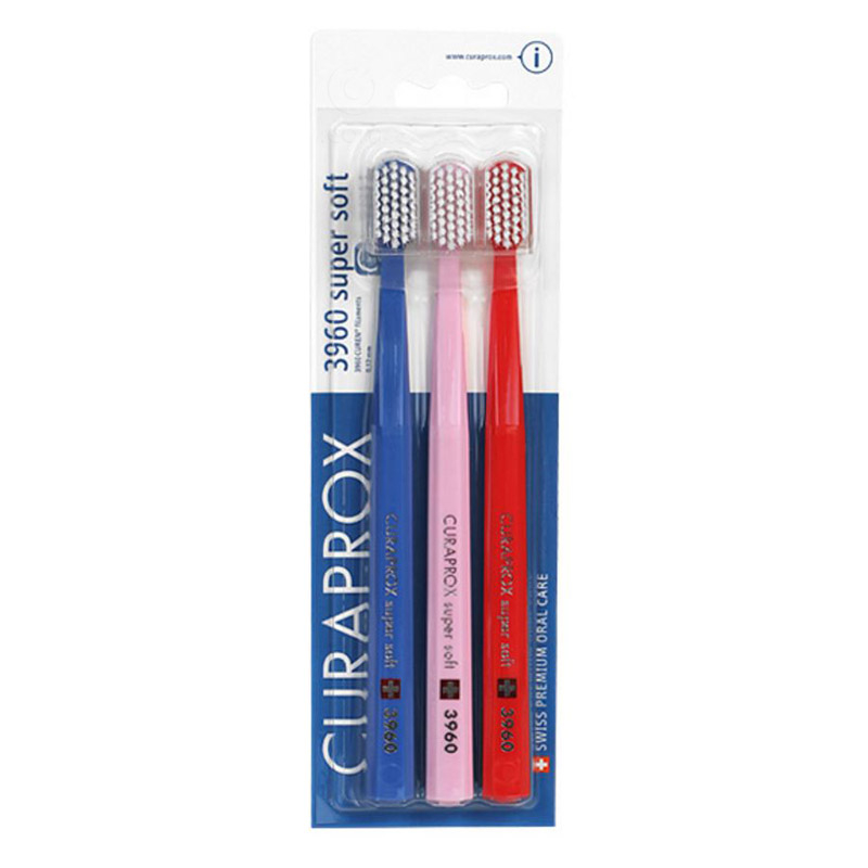 Curaprox CS 3960 Super Soft, trojno pakiranje (3 ščetke)