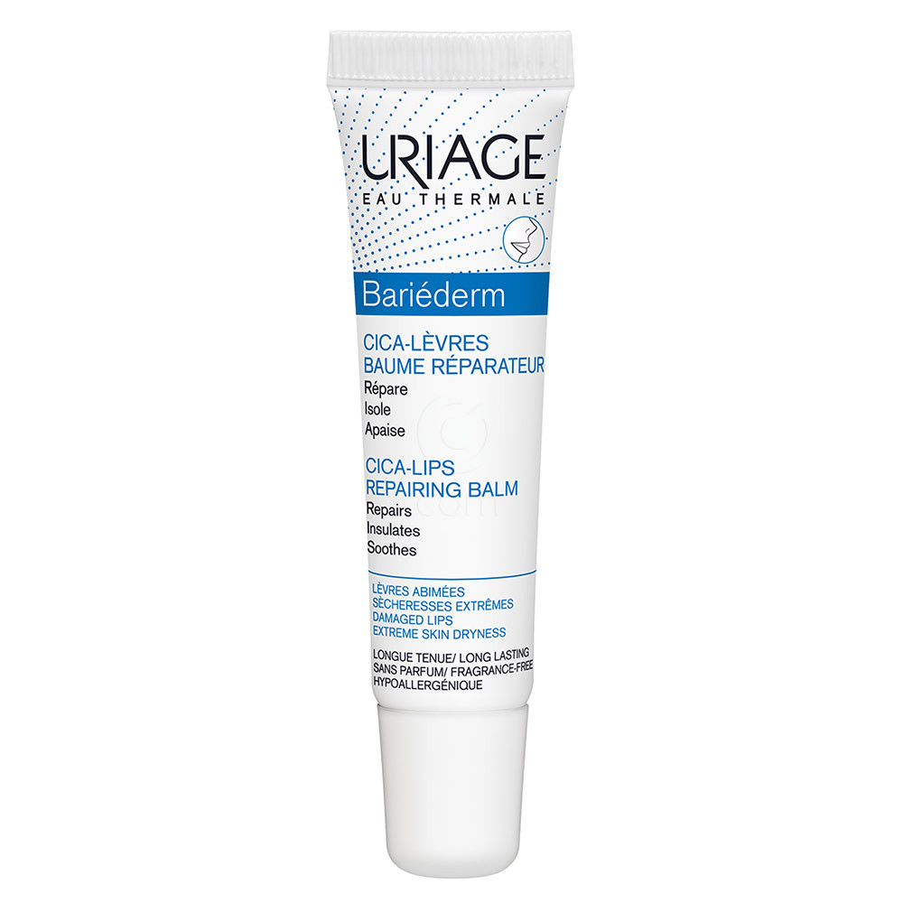Uriage Bariederm Cica, balzam za ustnice (15 ml)