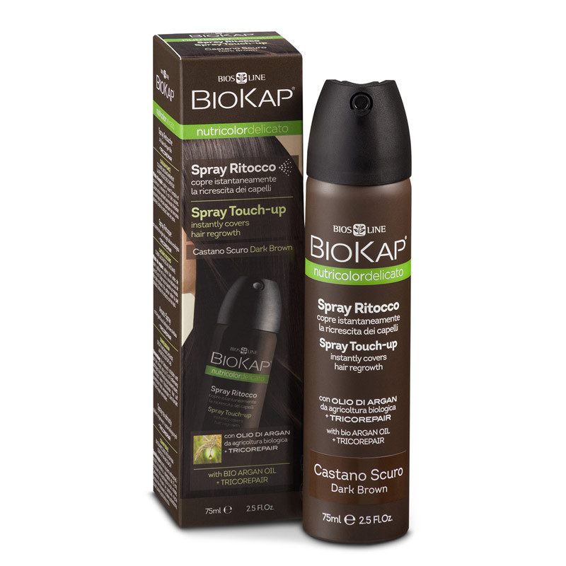 BioKap, sprej za narastek - temno kostanjev (75 ml)