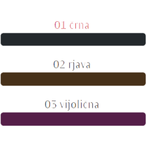 Dr. Hauschka Volumen, maskara - 01 črna (8 ml)