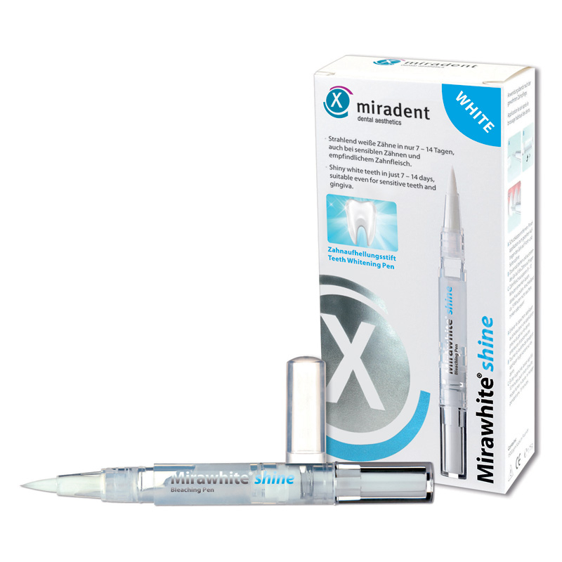 Mirawhite Shine, pero za beljenje zob - 1 pero (1,8 ml)