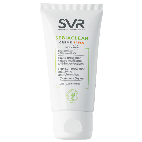 SVR Sebiaclear, krema za zaščito mastne kože - ZF 50 (50 ml)