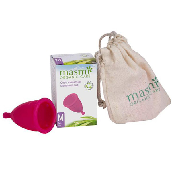 Masmi, menstrualna skodelica za večkratno uporabo - M (1 skodelica)