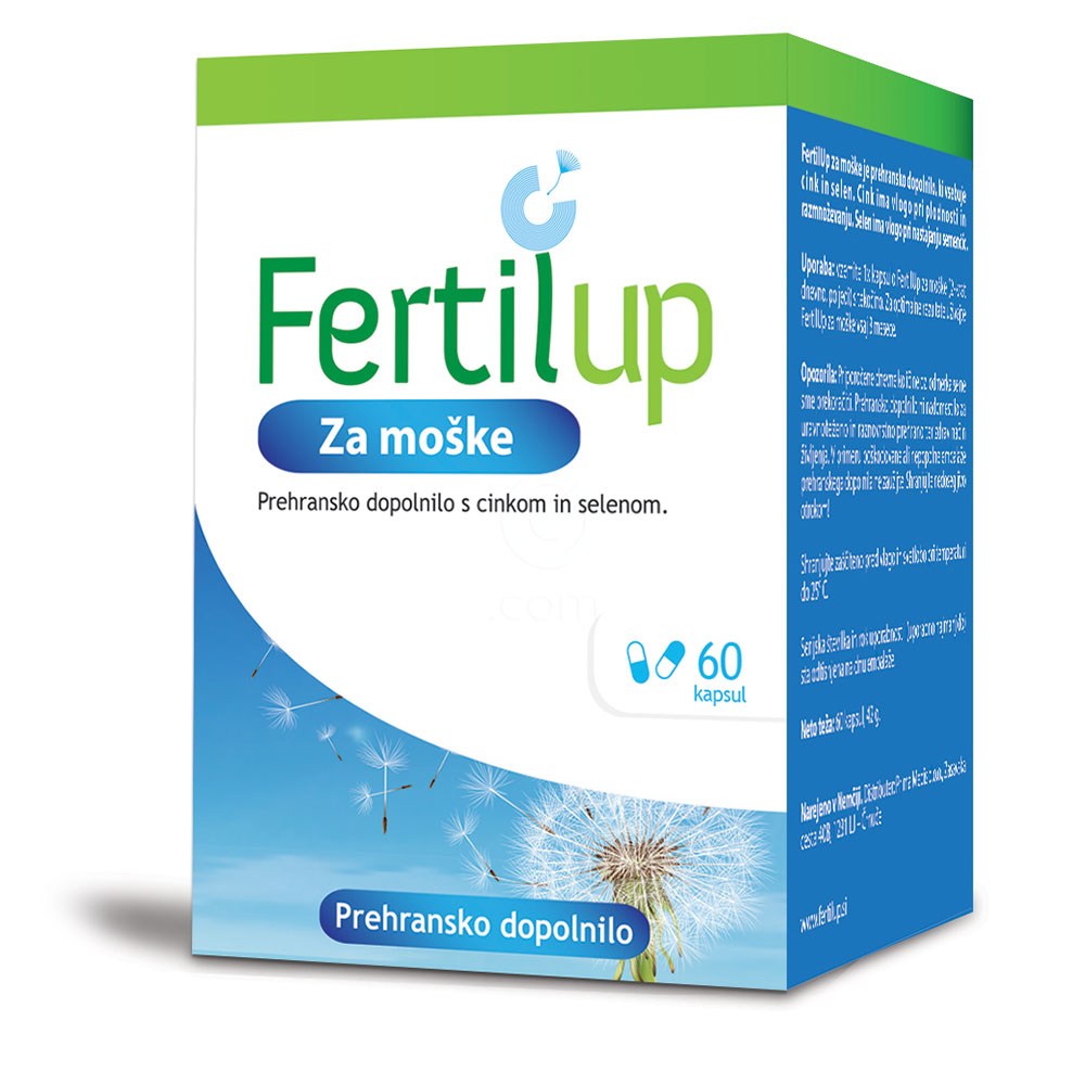 FertilUp, kapsule za moške - paket (3 x 60 kapsul)