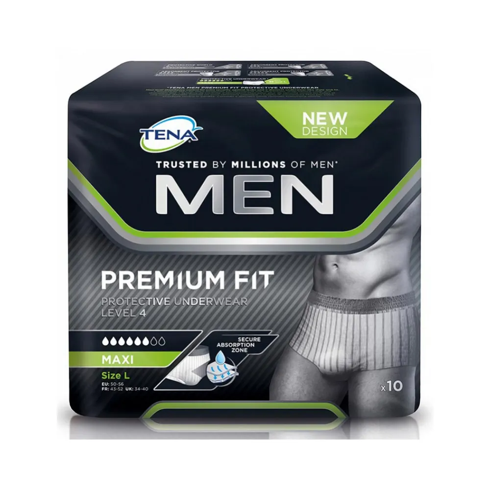 Tena Men Level 4 Maxi, inkontinenčne hlačke za moške - Medium (12 kosov)