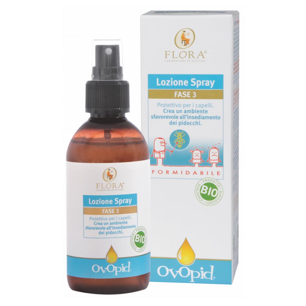 Ovopid, losjon v spreju za preventivo pred ušmi - 3 stopnja (150 ml)