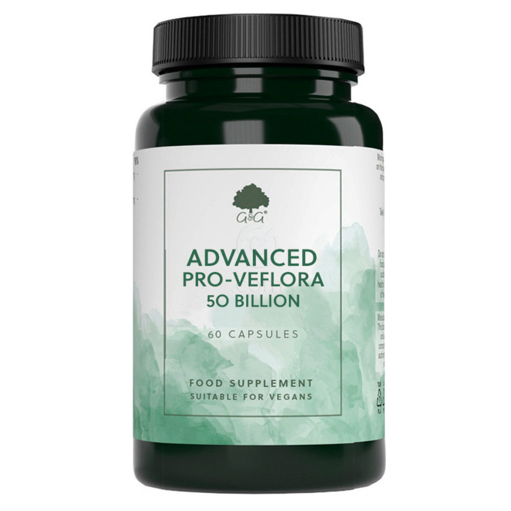 G&G Vitamins Pro-VeFlora kompleks mikroorganizmov 50 milijard, kapsule (60 kapsul)