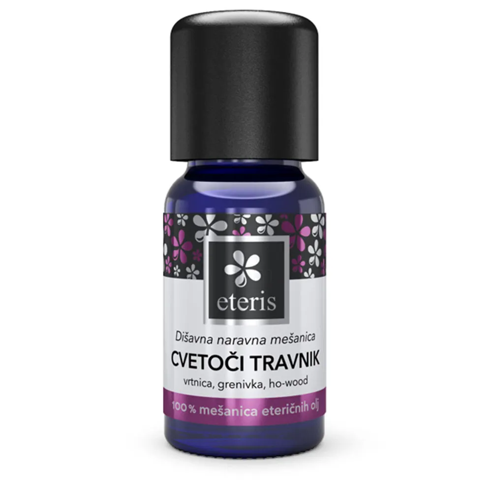 Cvetoči travnik Eteris, dišavna naravna mešanica eterični olj (10 ml)