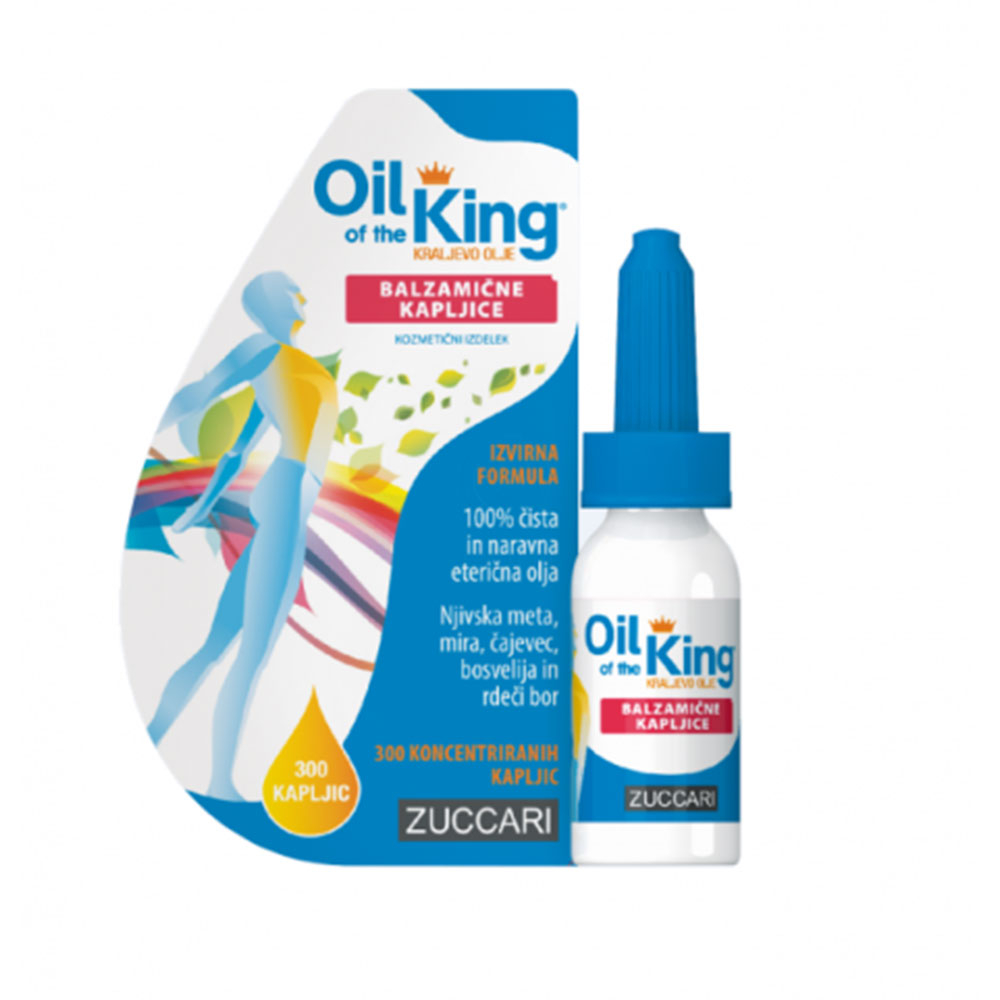 Zuccari Oil of the King - Kraljevo olje, balzamične kapljice (10 ml)