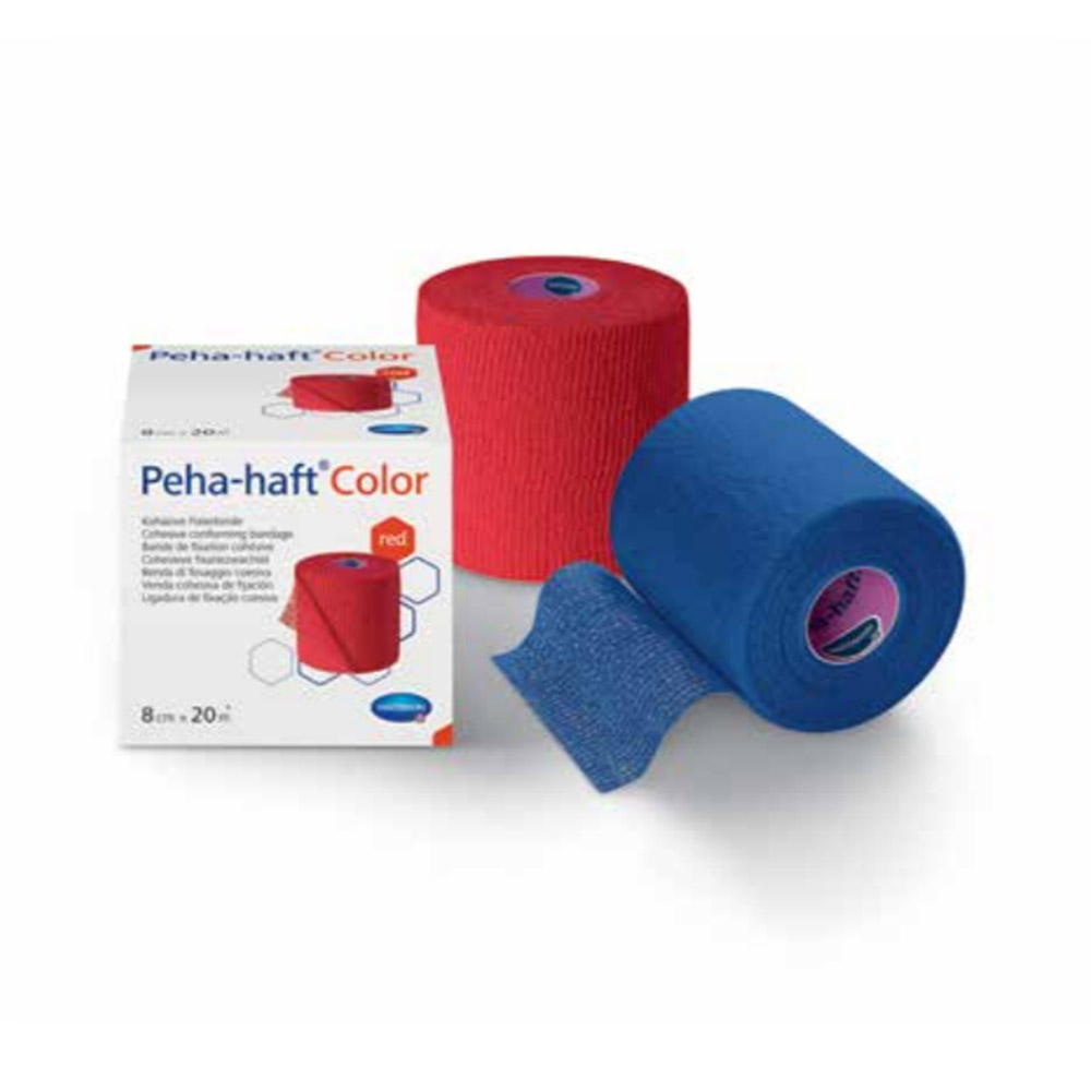 Peha-Haft Color, rdeč povoj 8 cm x 20 m (1 povoj)