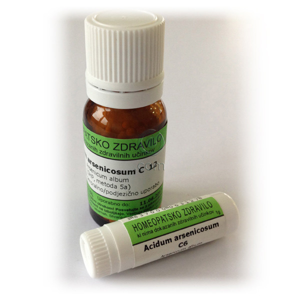 Acidum arsenicosum, kroglice - 10 g (C30)