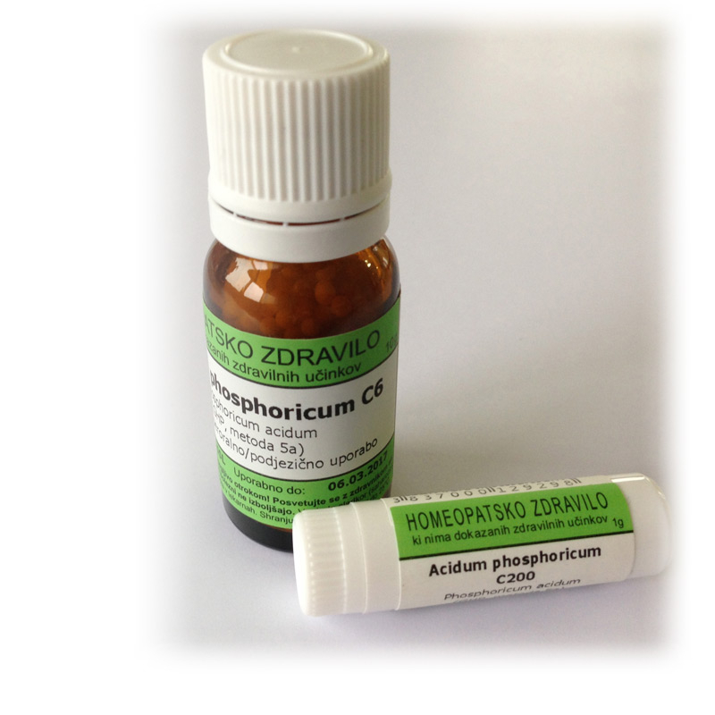 Acidum phosphoricum, kroglice - 10 g (C12)