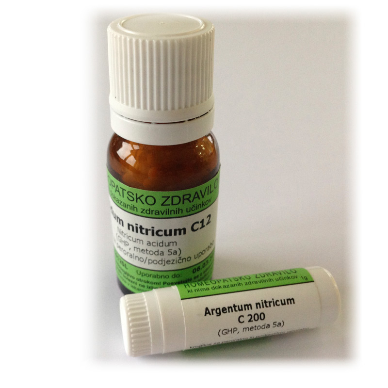 Argentum nitricum, kroglice - 10 g (C30)