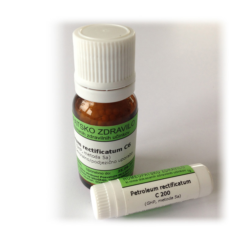 Petroleum rectificatum, kroglice - 10 g (C12)