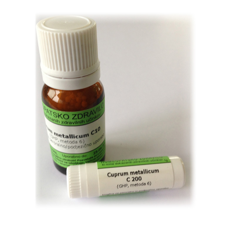 Cuprum metallicum, kroglice - 1 g (C200)