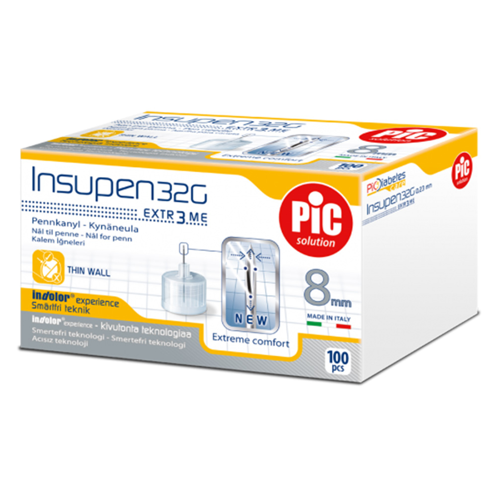 PiC Insupen, igle za inzulin G32 8mm (100 igel)