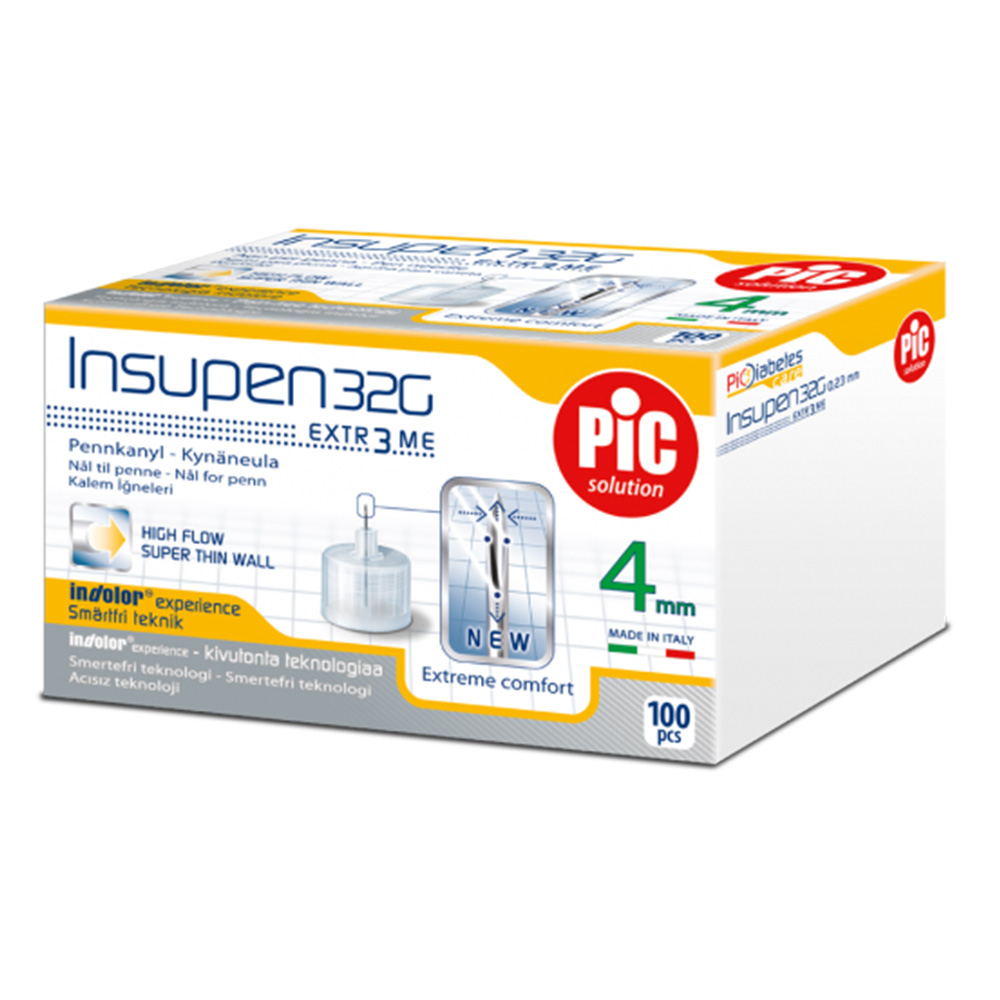 PiC Insupen, igle za inzulin G32 4mm (100 igel)