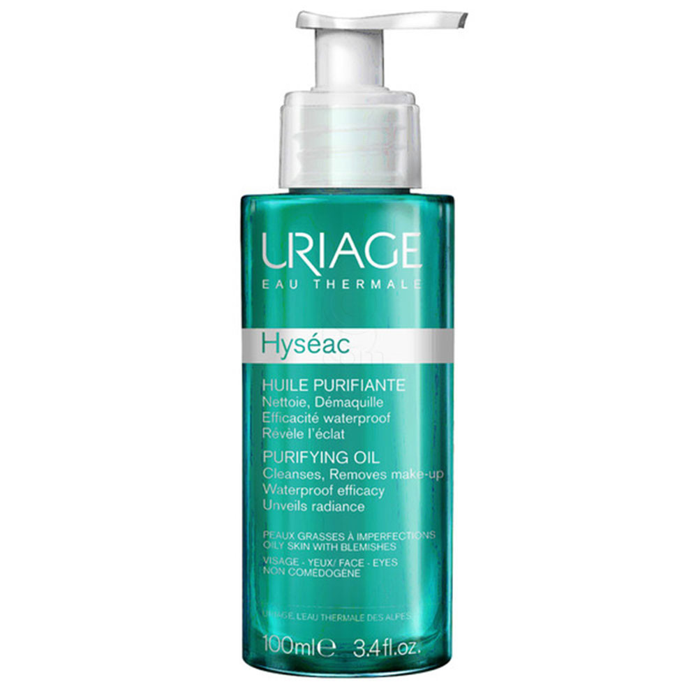 Uriage Hyseac, olje za umivanje obraza in odstranjevanje ličil (100 ml)