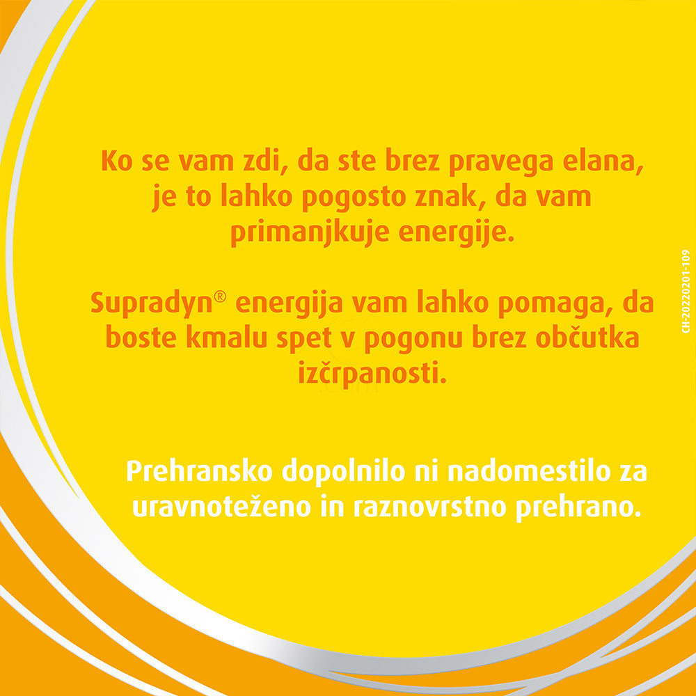 Supradyn Energija Q10, filmsko obložene tablete (30 tablet)