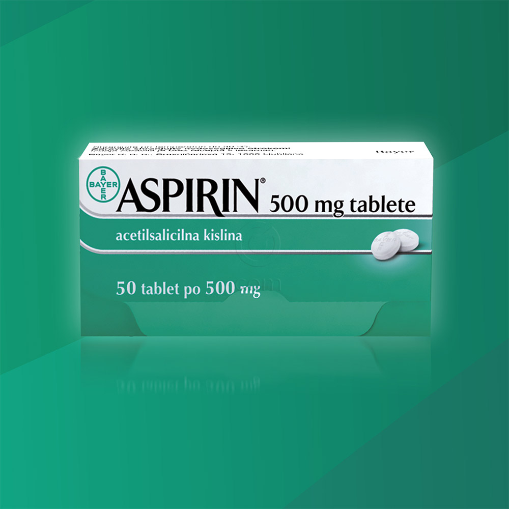 Aspirin 500 mg, tablete (50 tablet)