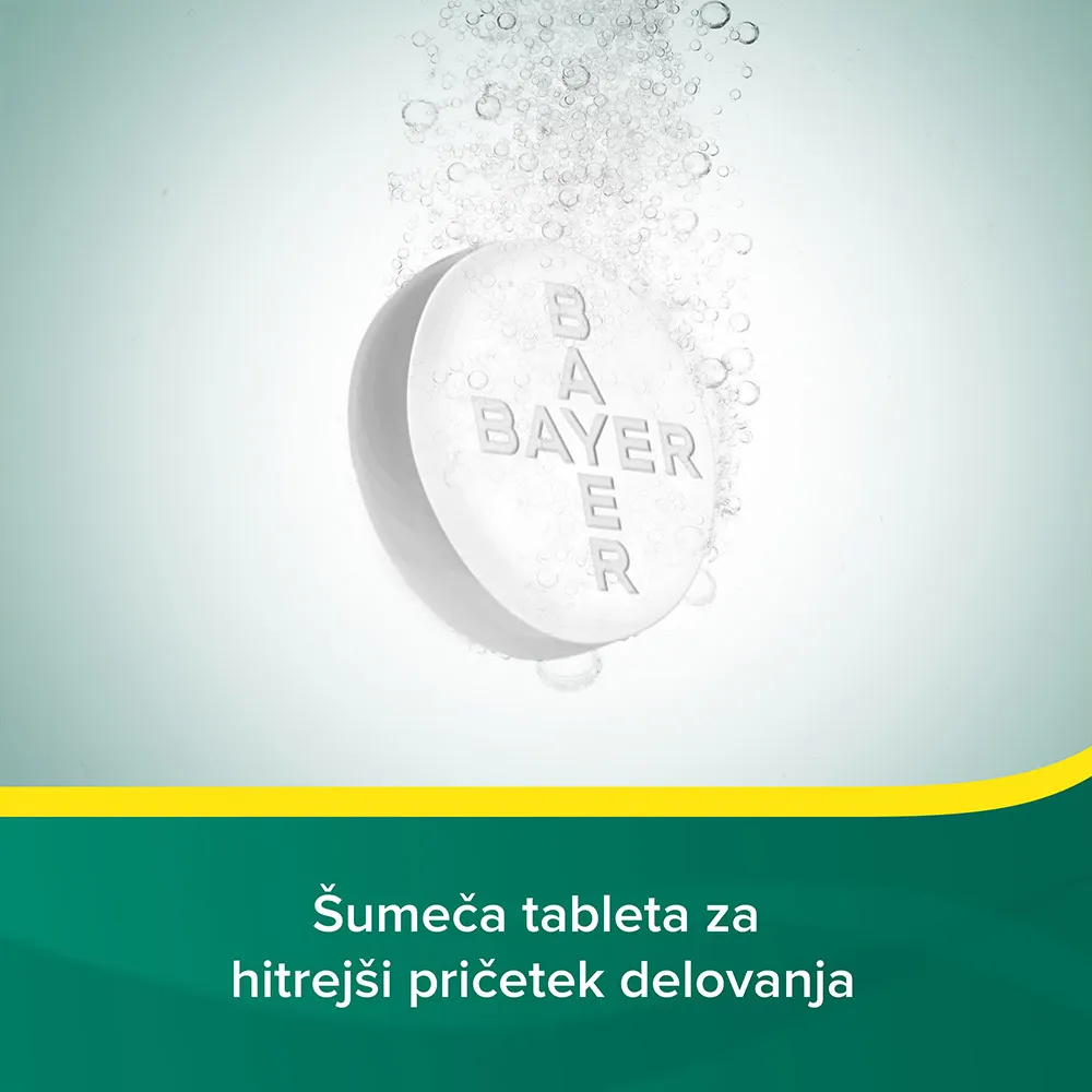 Aspirin plus C 400 mg/240 mg, 20 šumečih tablet