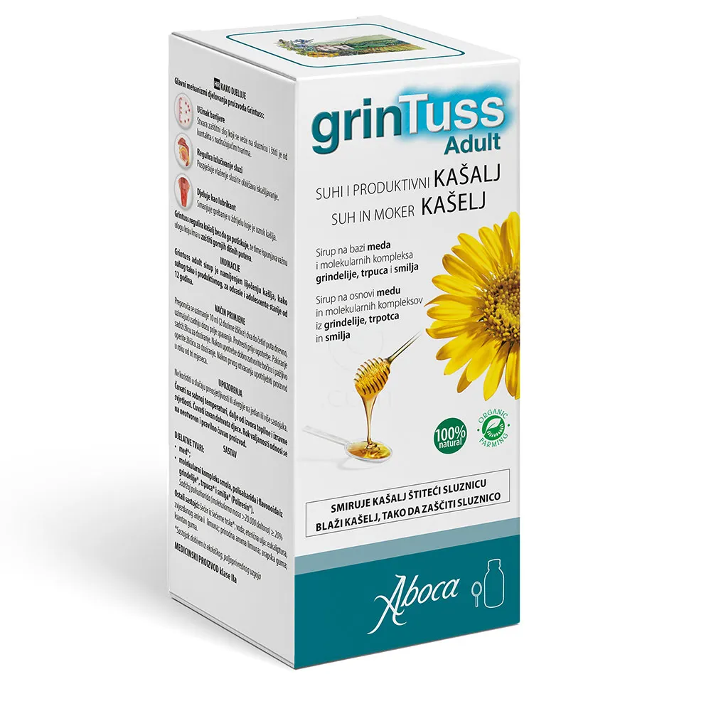 Grintuss Adult Aboca, sirup (128 g)